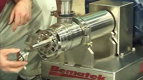 Inline High Shear Mixer Dual Feed Emulsifier System