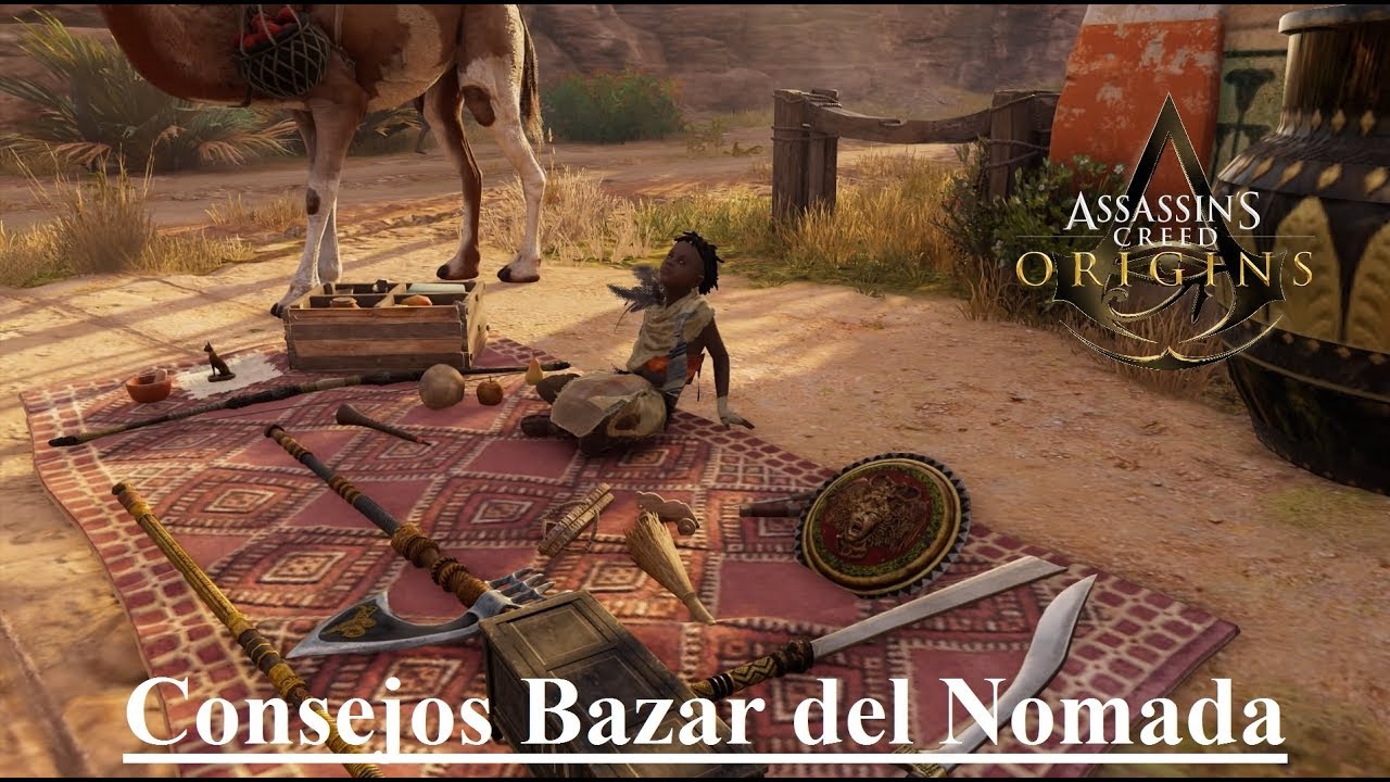 ASSASSIN´S CREED ORIGIN | CONSEJOS BAZAR DEL NOMADA - YouTube