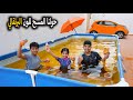 حولنا المسبح للون البرتقالي سيارة نواف جابت الألوان