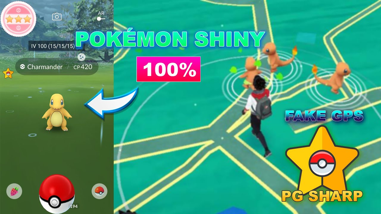 TENTANDO PEGAR TODOS OS SHINIES DO CAMINHO DA ALEGRIA (MEGA DESAFIO) -  POKÉMON GO FAKE GPS 