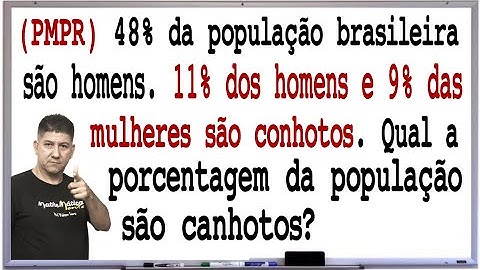 PMPR - QUESTÃO DE CONCURSO COM PORCENTAGEM - Prof Robson Liers - Mathematicamente