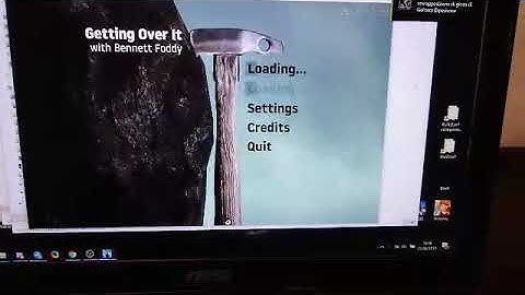 (WR) [0.001] Getting Over It With Bennet Foddy - Uninstall% Speedrun