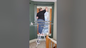 Painting window trim