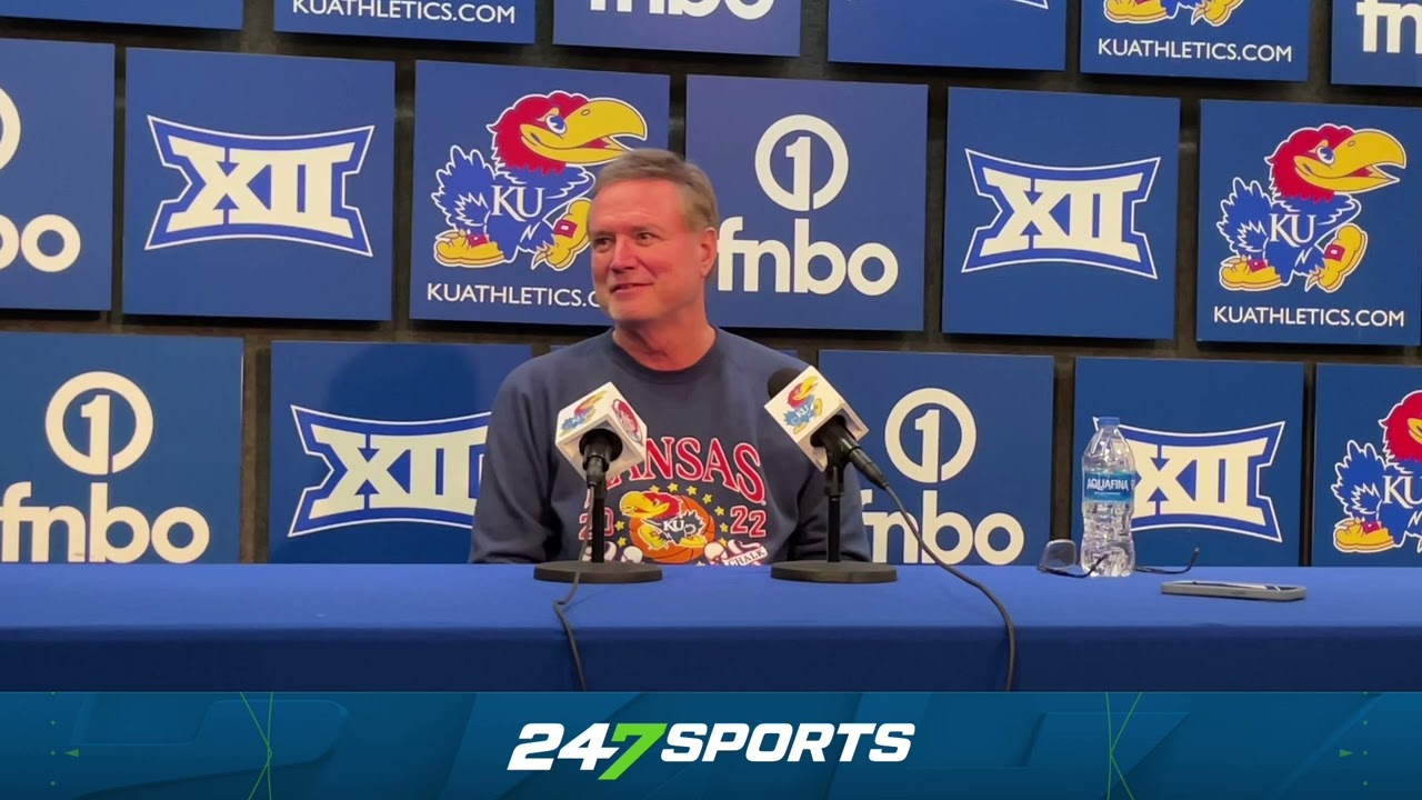 Bill Self previews Kansas at Indiana, provides team updates