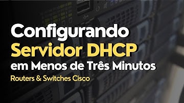 Configurações do DHCP Server em Routers e switches Cisco em menos de 3 minutos.