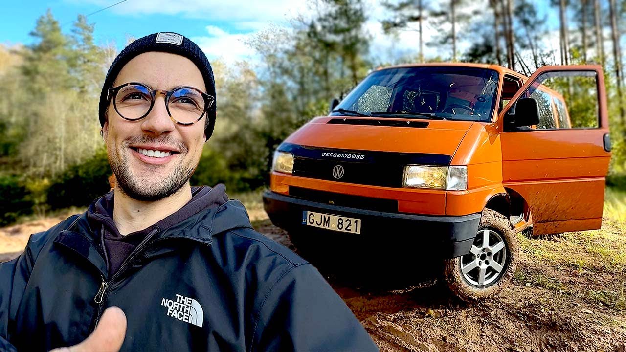 Ar gali mano T4 Syncro įveikti Kalną per Lietų? 4x4 Iššūkis