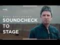 Noel Gallagher - Soundcheck To Stage  |  Radio X