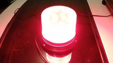Narva Pulse Red LED Strobe/Rotating Beacon #2