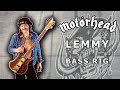 Lemmy Bass Rig - Motorhead -" Know Your Bass Player"