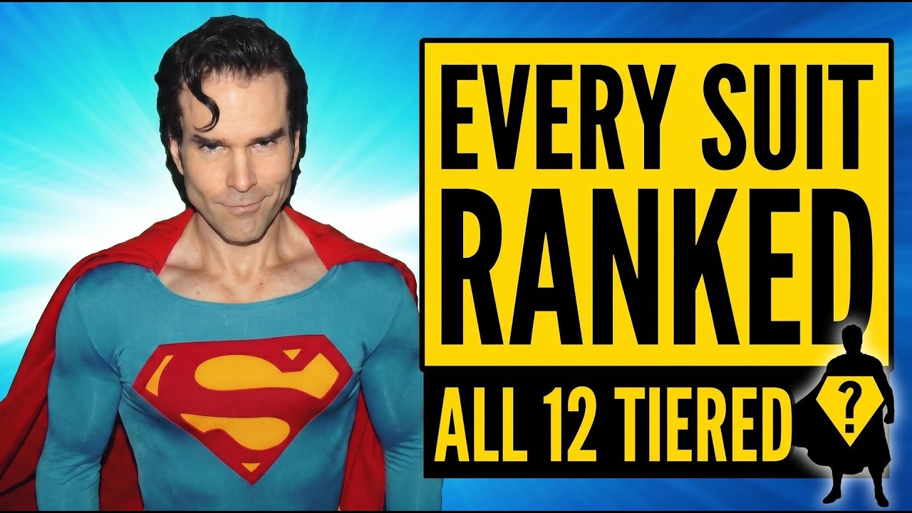 Ranking Every Superman Movie Suit (From A Cosplayer Who’s Worn Them All)
