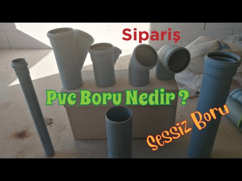 Video: PVC boru nedir?