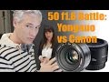 Canon vs Yongnuo 50mm f1.8: Save $60 on the Fantastic Plastic