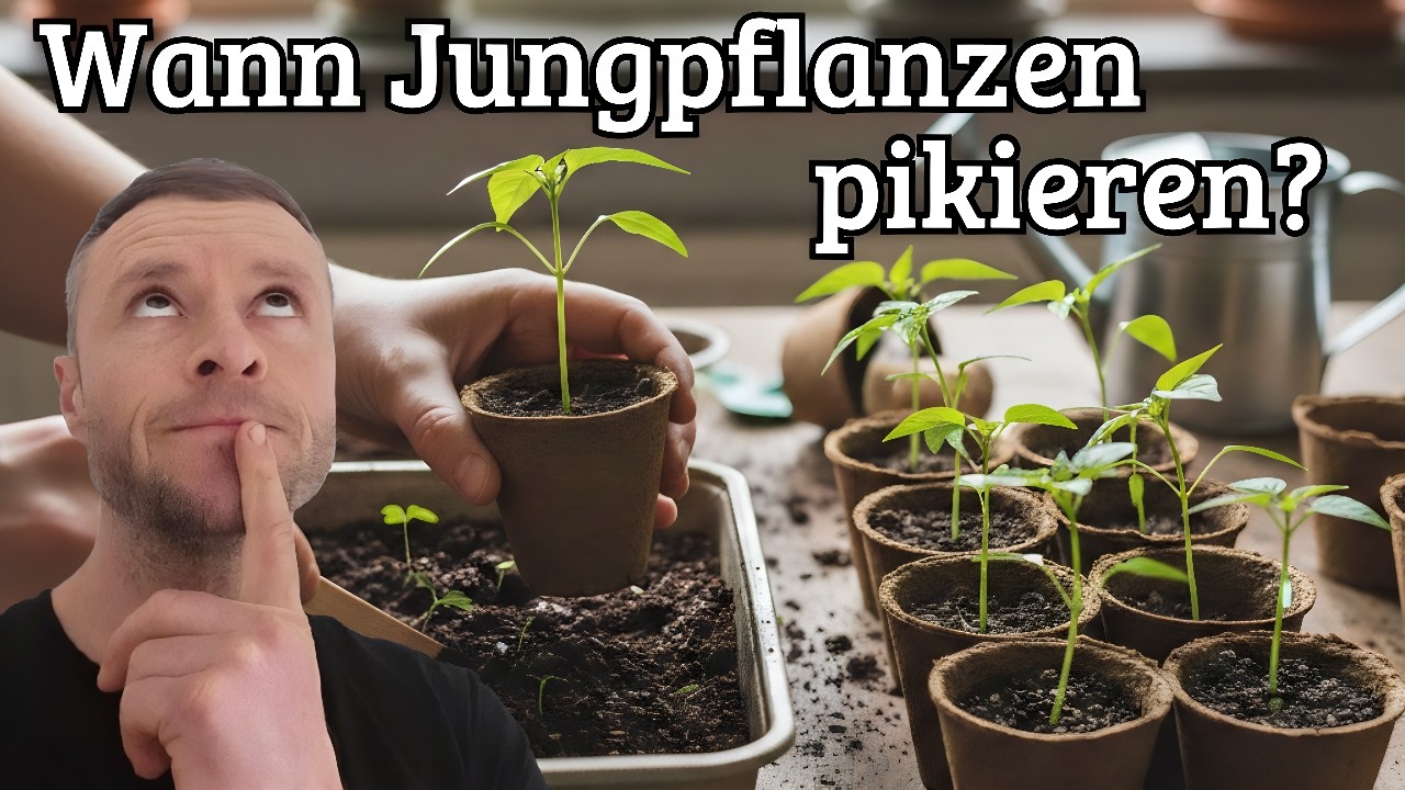 So pikierst du deine Jungpflanzen richtig – Der ideale Zeitpunkt & die beste Erde!  🌱