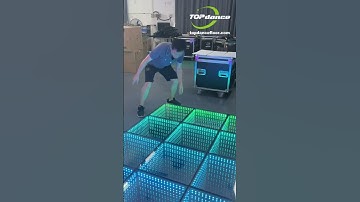Step into the future with the 3D LED Dance Floor!