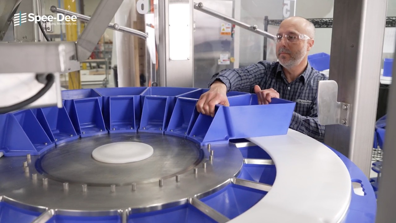 Speedee Rx Machine I-Series Rotary Filler with Integrated Scale | Spee-Dee Packaging ...