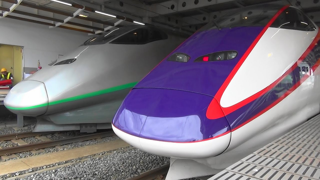 山形新幹線 系 リニューアルつばさ 福島駅 連結 Shinkansen Series Tsubasa Youtube