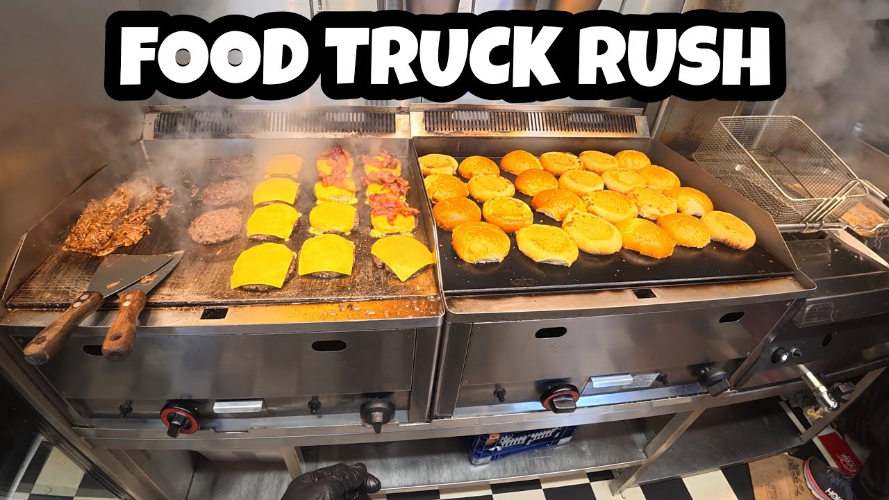 POV: NONSTOP FOOD TRUCK LUNCH RUSH 🍔🔥