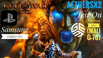 Aethersx2 (v1.4 -3064) (PS2)|God Of War II Test On 2019 Flagship Phone (Exynos 9820) Mali G-76 MP12.