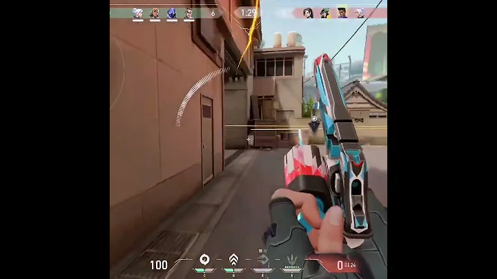 Easy Sheriff 4K Headshots - Valorant #Shorts