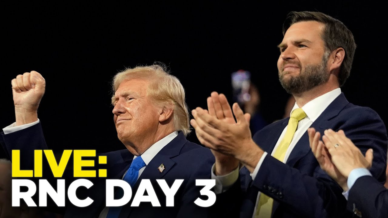 Watch live: Republican National Convention Day 3