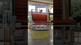 Automatic Sheet Metal Warehouse Automated Sheet Metal Storage System#lasercutting #storagesolutions