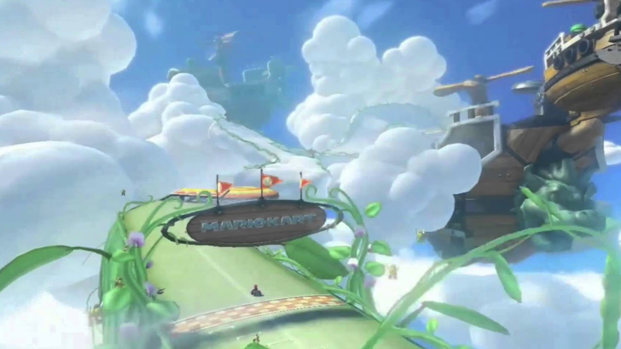 cloudtop cruise mario kart 8 music