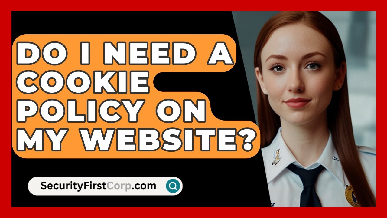 Do I Need A Cookie Policy On My Website? - SecurityFirstCorp.com