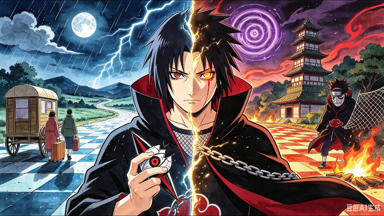 Naruto🔥:As an Uchiha in Konoha, I Take On the Village f… — Transcript