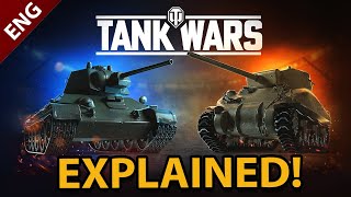 TANK WARS: T-34 vs M4A1 Sherman EXPLAINED! - Rewards & Giveaways!