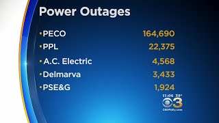Powerful Nor'easter Leaves Behind Widespread Outages