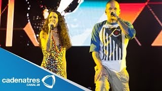 Vocalista de Calle 13 golpea a un fan en el Vive latino 2014 / Calle 13 en el Vive latino 2014