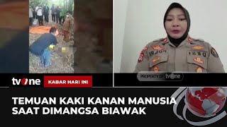 Kaki Kanan Korban Mutilasi Dalam Koper Merah Ditemukan | Kabar Hari Ini tvOne