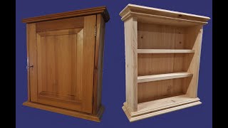 Making an old-fashioned wooden cabinet