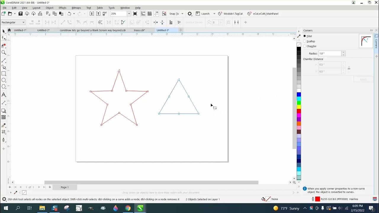 Corel Draw Tips & Tricks Round corners of an object or just one Corner