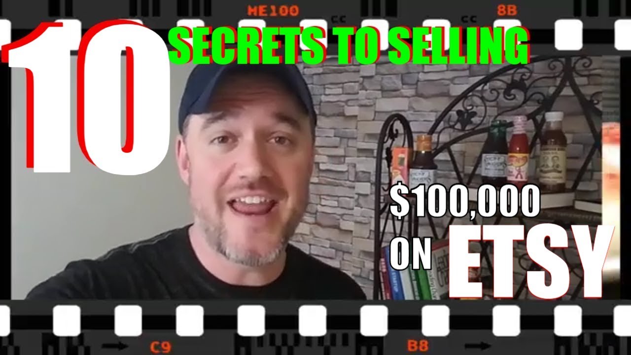 Top 10 Secrets to selling 100,000 Dollars on Etsy Selling Food Online YouTube