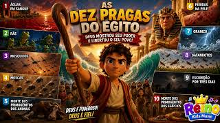 As Dez Pragas do Egito - História Bíblica Infantil | Reino Kids Music