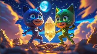 🌌 Nachtabenteuer mit Catboy, Eulette und Gecko