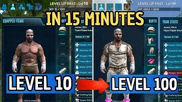 HOW TO LEVEL UP FAST IN BRUTAL MODE (LEVEL 30 TO 50) PART 3 |Ark Survival Evolved Mobile