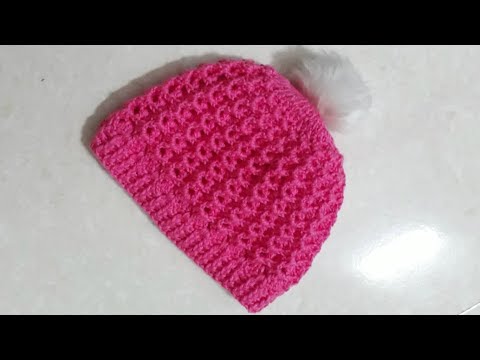 Hướng dẫn móc mũ đơn giản cho bé | How to crochet a simple baby hat | HaNa