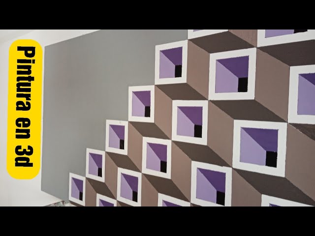 pared en 3d, pintura en 3d, como pintar pared en 3d,pintar pared en 3d  ,decorar pared en 3d - thptnganamst.edu.vn