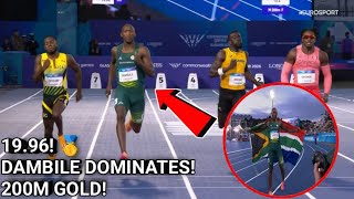 Sinesipho Dambile Wins 200m Gold | Commonwealth Games 2026 Final