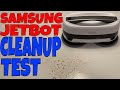 SAMSUNG Robot MOP JetBOT VR20T6001MW Dual Spinning Microfiber Pads  CLEANUP TEST Syrup Ketchup Juice