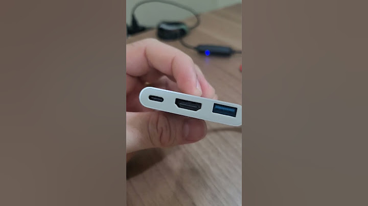 Adaptador para espelhar o celular na TV ou monitor