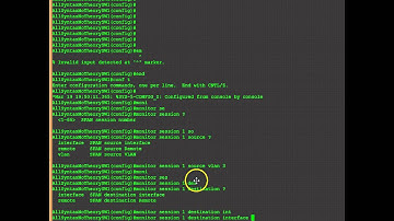 How to configure SPAN in a Cisco Switch