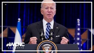 President Biden delivers speech in Israel