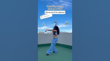 Better in denim mirrored tutorial 🩵 #katseye #gap #tutorial #milkshake #dance #dancechallenge
