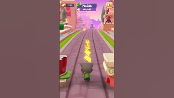 Reverse Running 🌀⏪🏃 Talking Tom Time Rush #Shorts