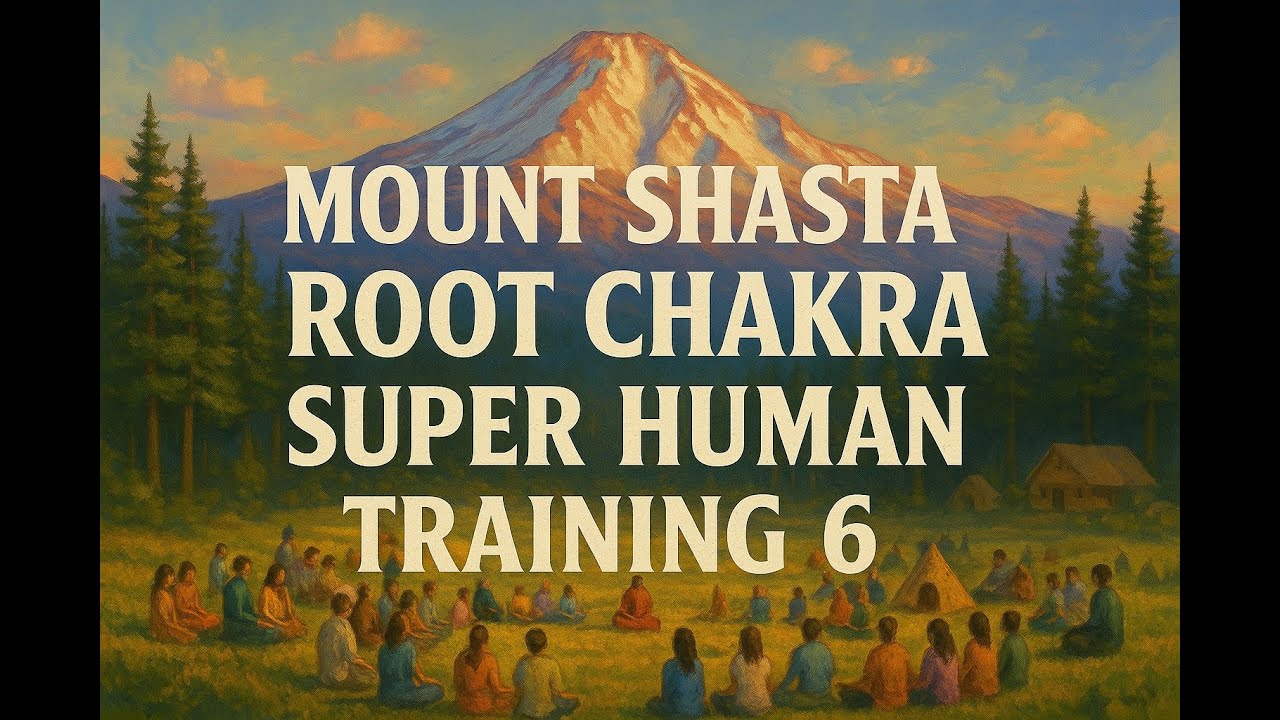 Mount Shasta Root Chakra Super Human Training 6