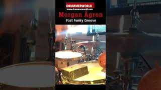Morgan Ågren: A Fast Funky Groove - #morganagren  #drummerworld
