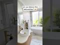 🍃 Before and After a Lush Green Bathroom Renovation